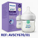 AVENT BIBERON NATURAL AIRFREE 125ML /4OZ AVSCY670-01 - 9006699