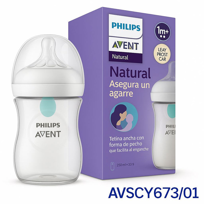 AVENT BIBERON NATURAL AIRFREE 125ML /4OZ AVSCY670-01 - 9006699