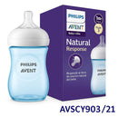 AVENT BIBERON NATURAL RESPONSE AZUL / ROSA 260ML 9006941 - 9006798