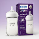 AVENT BIBERON NATURAL RESPONSE TRANSPARENTE 125ML / 240ML / SET REGALO 9007467 - 9006729