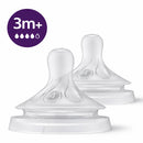 AVENT TETINA NATURAL RESPONSE FLUJO MEDIO 3M+ PACK X2 4GOTERAS AVSCY964/02 - 9007047