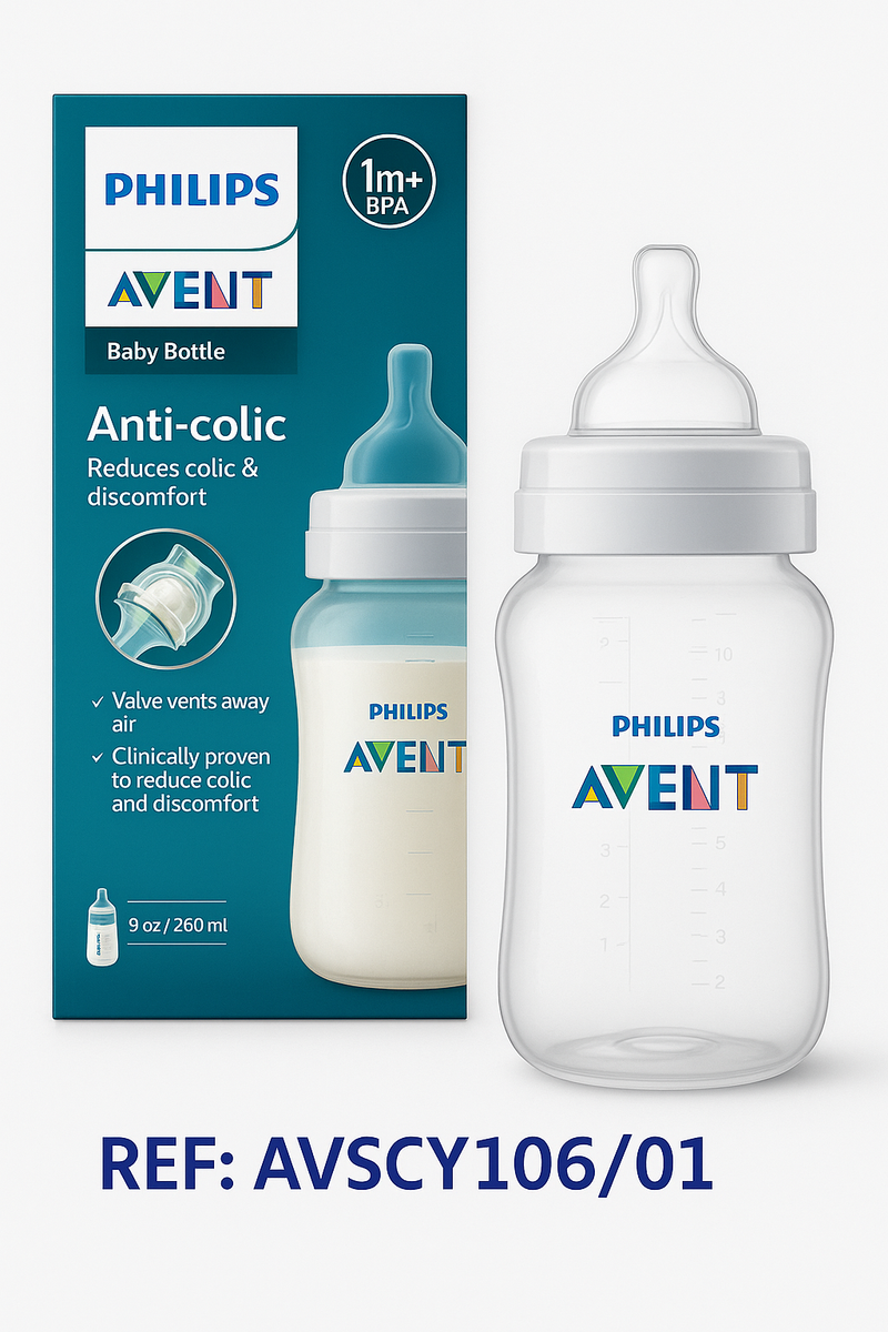 AVENT BIBERON CLASSIC ANTICOLICO 330ML /11OZ AVSCY106/01  - 9012454