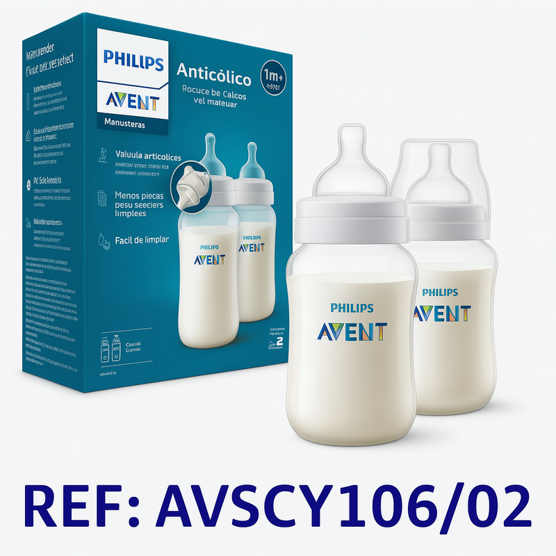 AVENT BIBERON CLASSIC ANTICOLICO 330ML /11OZ AVSCY106/01  - 9012454