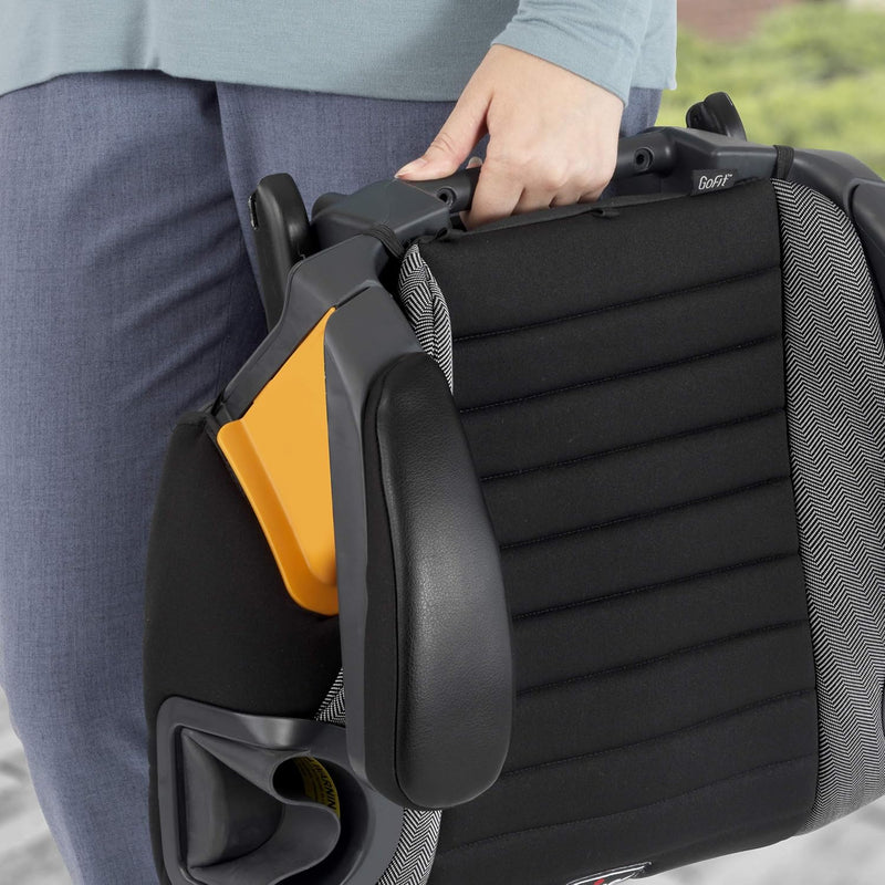 CHICCO SILLA AUTO BOOSTER GOFIT PLUS BACKLESS IRON U.S.A 18-50KG C/ISOFIX 79835-72 - 111824