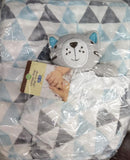 BEBE MANTA+NANIÑA DE APEGO CON DISEÑOS 75 x88cm 123194