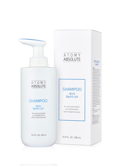 Atomy Absolute Hair Care – Shampoo & Acondicionador 500ml + 500ml 🩵💙✨

Cuidado capilar premium inspirado en la medicina herbal oriental y la ciencia moderna