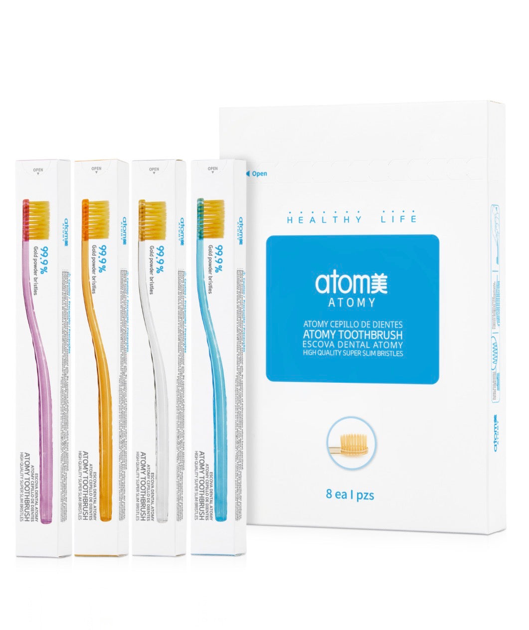 ATOMY TOOTHBRUSH – CEPILLO DENTAL PREMIUM🇰🇷💚