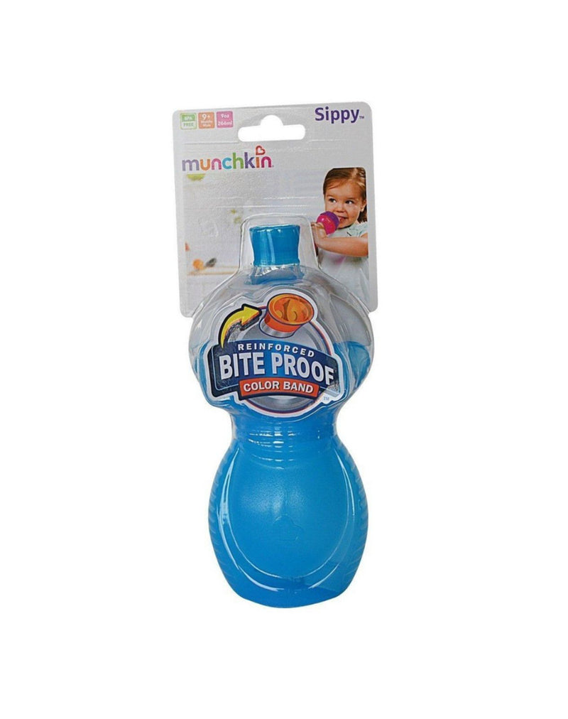 MUNCHKIN ALIMENTACIÓN VASITO CLICK LOCK C/PICO BITE PROOF 266ML 9M+ LILAS - AZUL MU44176 - 441660