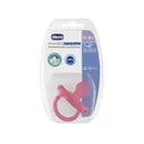 CHICCO CHUPETE TODOGOMA PHYSIOSOFT SILICONA X1 16M+ ROSA 2713-11 - AZUL 2713-21 TRANSP 1810-01