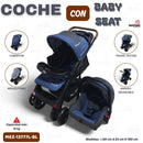 MOM-EZY CARRITO+BEBE CONFORT COMPLETO CNP-BLACK MEZ-13777
