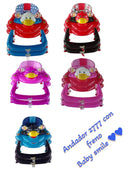 BABY SMILE ANDADOR PATITO C/FRENO BS2777 - AZUL - CELESTE - LILAS - NEGRO - ROSA