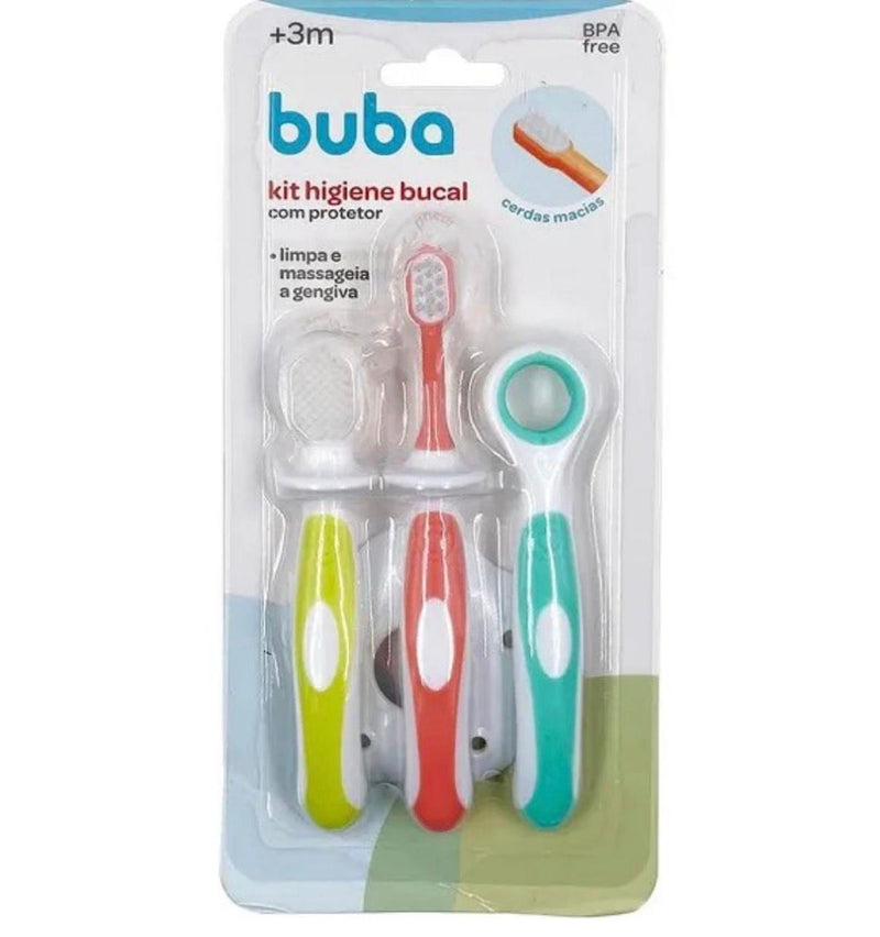 BUBA CEPILLO MIS PRIMEROS DIENTES 0M+ AZUL * ROSA BUB19571-19572