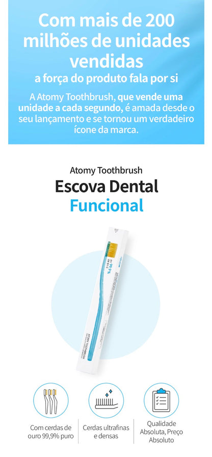 ATOMY TOOTHBRUSH – CEPILLO DENTAL PREMIUM🇰🇷💚