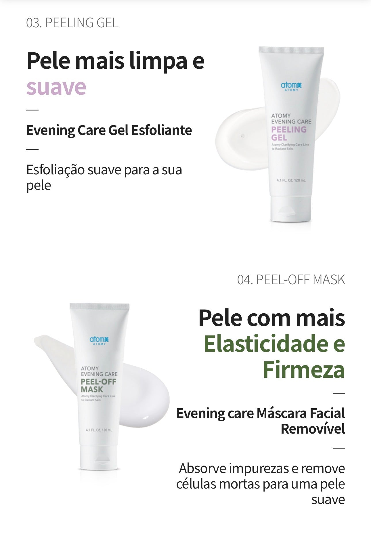 ATOMY EVENING CARE SET – SISTEMA DE CUIDADO NOCTURNO 4 PASOS
