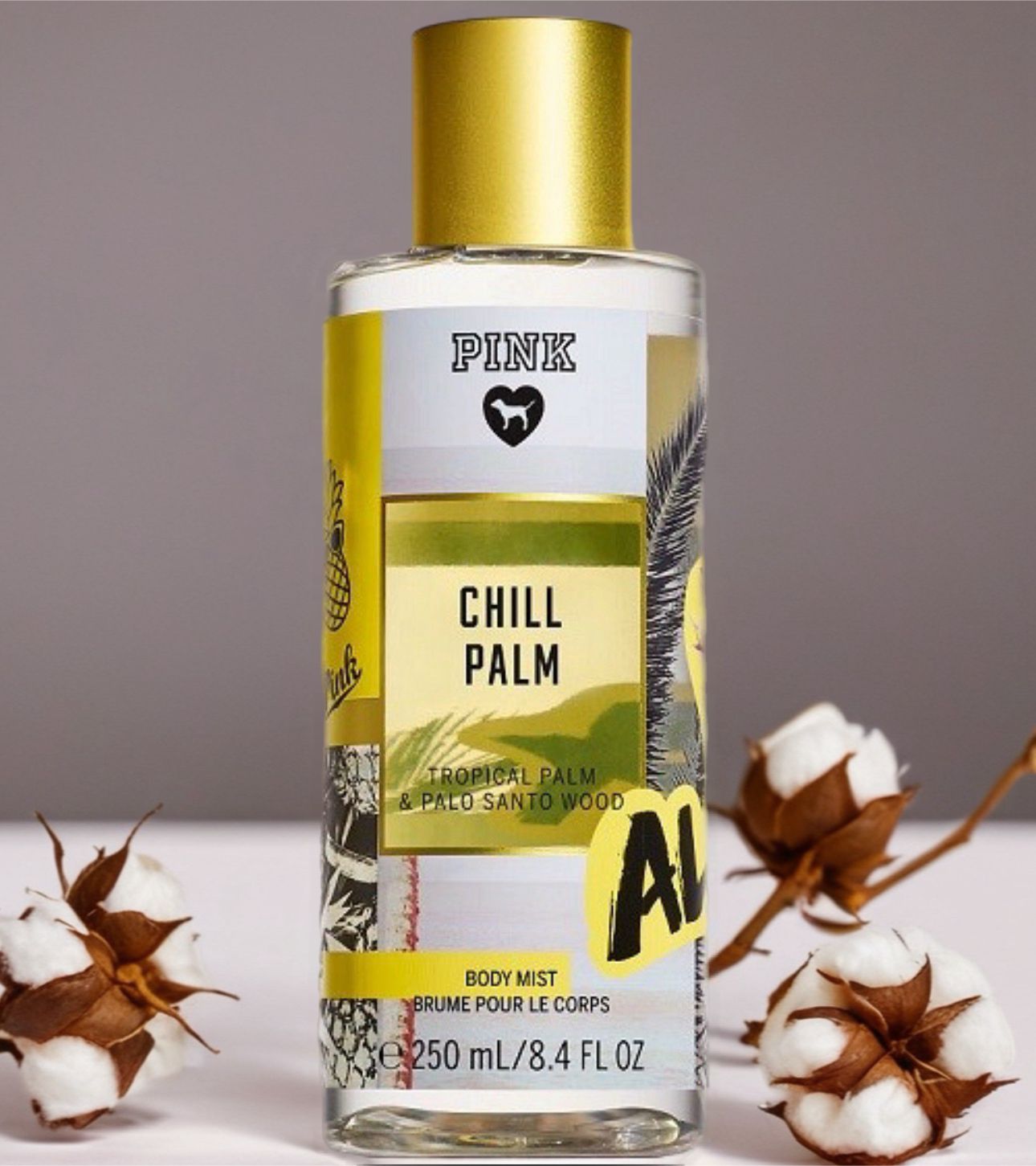VICTORIA'S SECRETS PINK CHILL PALM BODY MIST 250ML