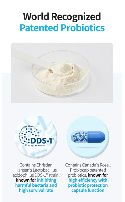 🩵💙 Atomy Probiotics 10+ ✨
🌿 12 cepas de probióticos.
🦠 3 mil millones de UFC por sobre.
🌱 Con prebióticos (FOS y GOS).
💙 Ayuda a mantener el equilibrio de la flora intestinal.