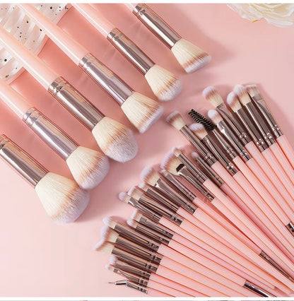 SET PROFESIONAL DE 30 PINCELES DE MAQUILLAJE ✨