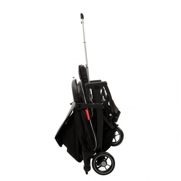 @ FISHER PRICE CARRITO ULTRACOMPACTO COMFORT NEGRO/GRIS R.N-15KG FP1925ST - 511721