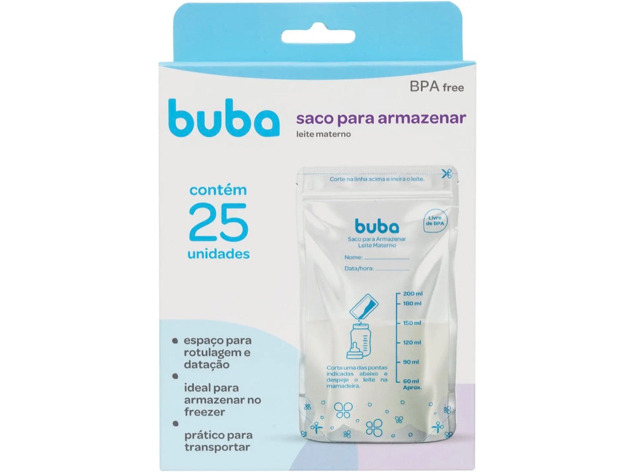 Buba Bolsa para Almacenar Leche Materna - BUB09923 ✨