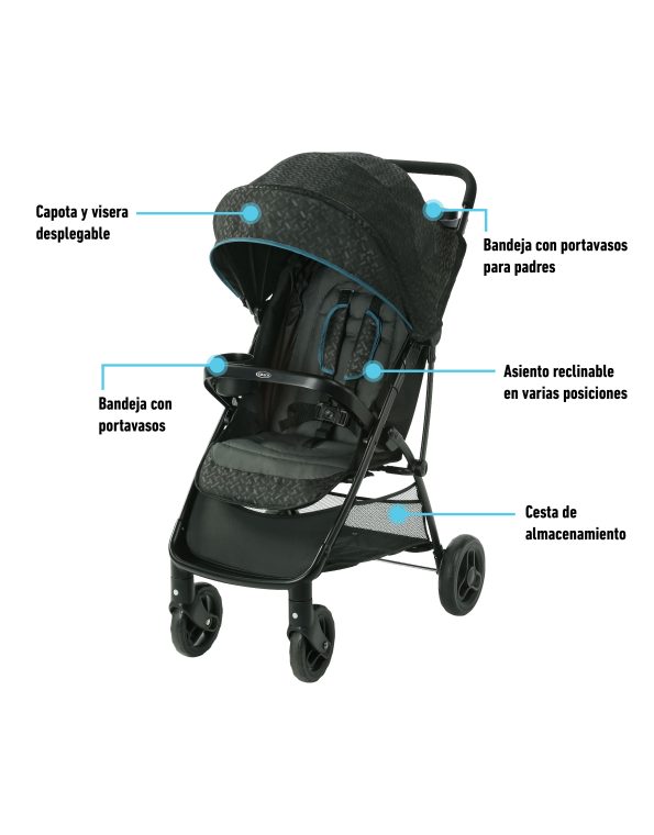 GRACO CARRITO NIMBLE LITE BRODY R.N-22KG GR2106657 - 170449