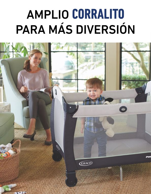 GRACO CUNA CORRALITO REVERSIBLE NAPPER & CHANGER LX BASIN GR2121475 - 174669