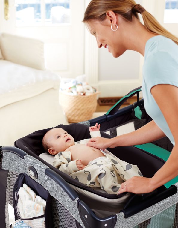GRACO CUNA CORRALITO REVERSIBLE NAPPER & CHANGER LX BASIN GR2121475 - 174669