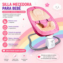 BASSINET MECEDORA MULTI FUNCIONAL BABY 3EN1 – R.N-18KG ROSA MZ359710