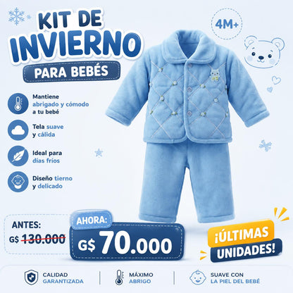 Ropa Infantil ✨ Kit De Invierno Para Bebés ❄️👶