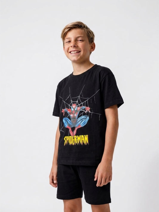 Ropa Infantil ✨ Conjunto Infantil Spider-Man – 2 Piezas 🕷️🕸️