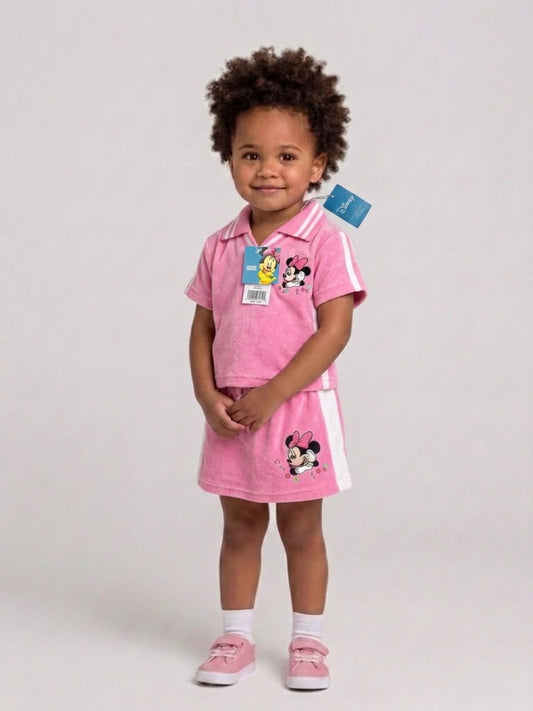 Ropa Infantil ✨ Conjunto Deportivo Minnie Mouse Para Niña 🎀👧