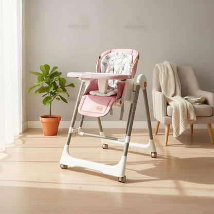 Mom Ezy Silla de Comer Premium MEZ-SC-7113-Rosa