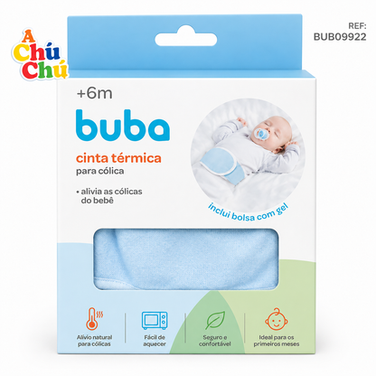 BUBA Cinta Térmica para Cólicos Rosa BUB09921 / Celeste BUB09922