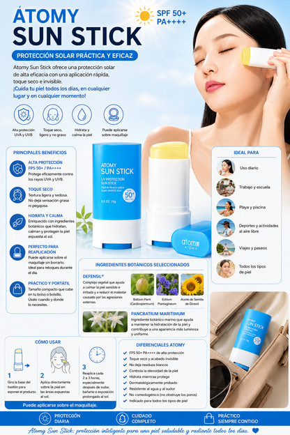 Skin Care Atomy Sun Stick SPF 50+ PA++++