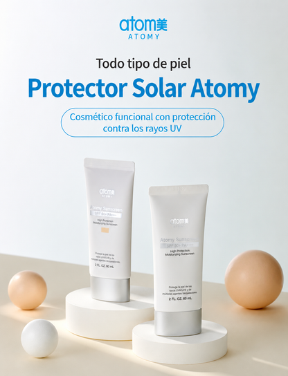 Atomy Protector Solar ✨
Cosmético funcional con protección contra los rayos UV    Todo tipo de piel ✨