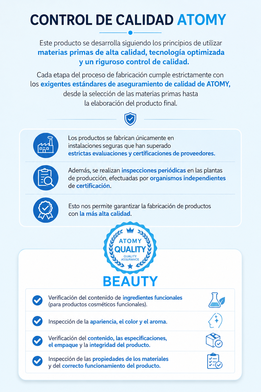 ATOMY ABSOLUTE Protector Solar Essence ✨ 
Protección solar avanzada con hidratación y cuidado intensivo de la piel