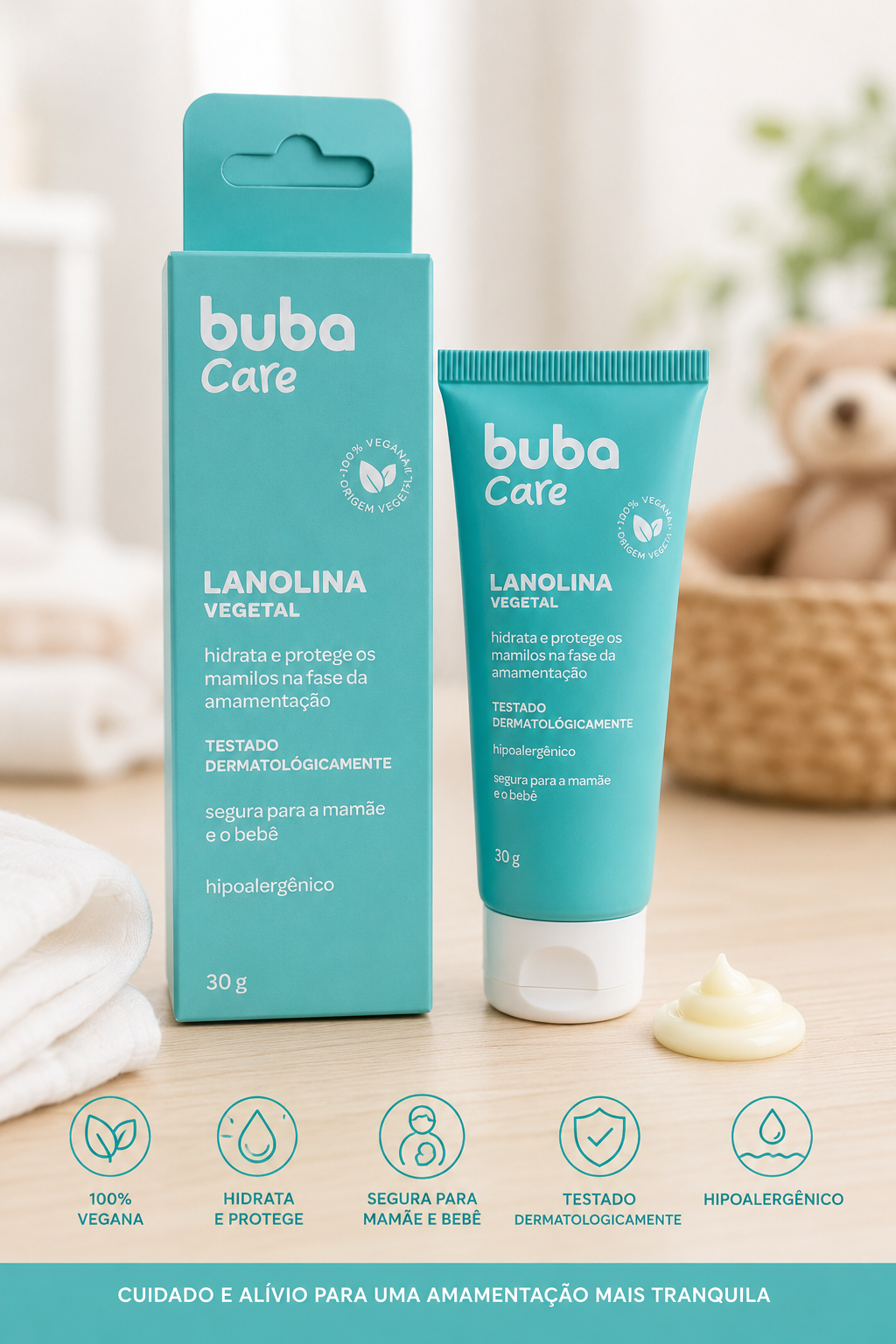 Buba Care Lanolina Vegetal 30g BUB16565 💚