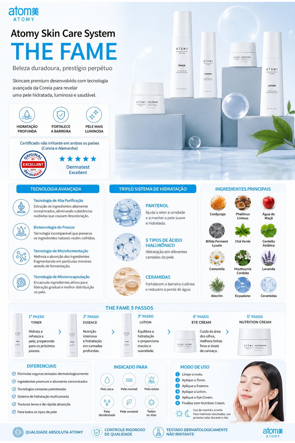 Atomy Skin Care System          The Fame set x5 ✨