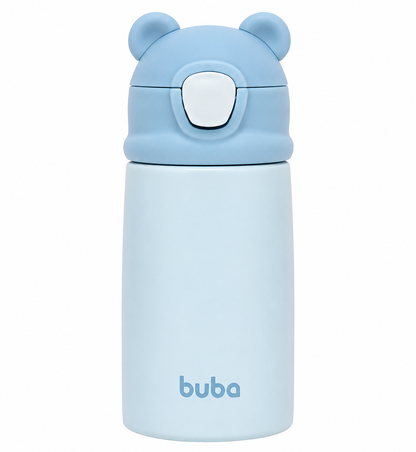 Buba Copo Térmico Parede Dupla Ursinho 320ml Azul – BUB18076