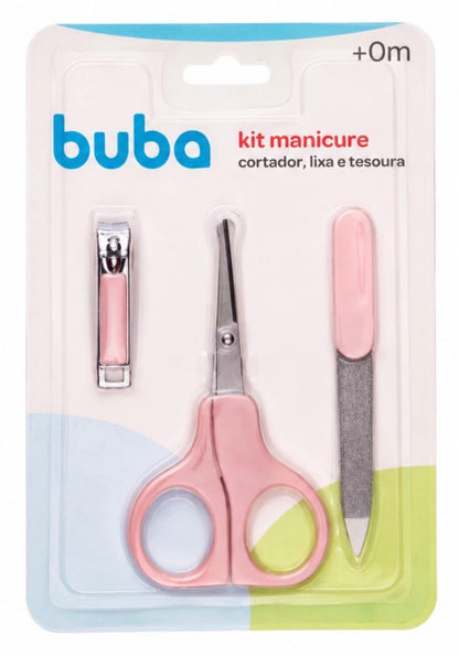 Buba Kit de Manicure para Bebé Azul / Rosa – BUB13613