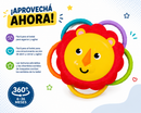 ❤️ FISHER PRICE JUGUETE SONAJEROS CON MOVIMIENTOS 360º LEON 6-36 MESES FVF42 - 656893 ( Promoción 50% off )