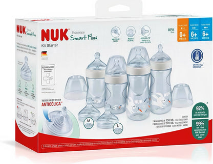 NUK SET BIBERONES INICIO C/4 BIERONES & TETINAS 14277