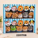 💚 Bebe set Regalo 5 Pares de Médias c/ Diseños Animalitos  2201708