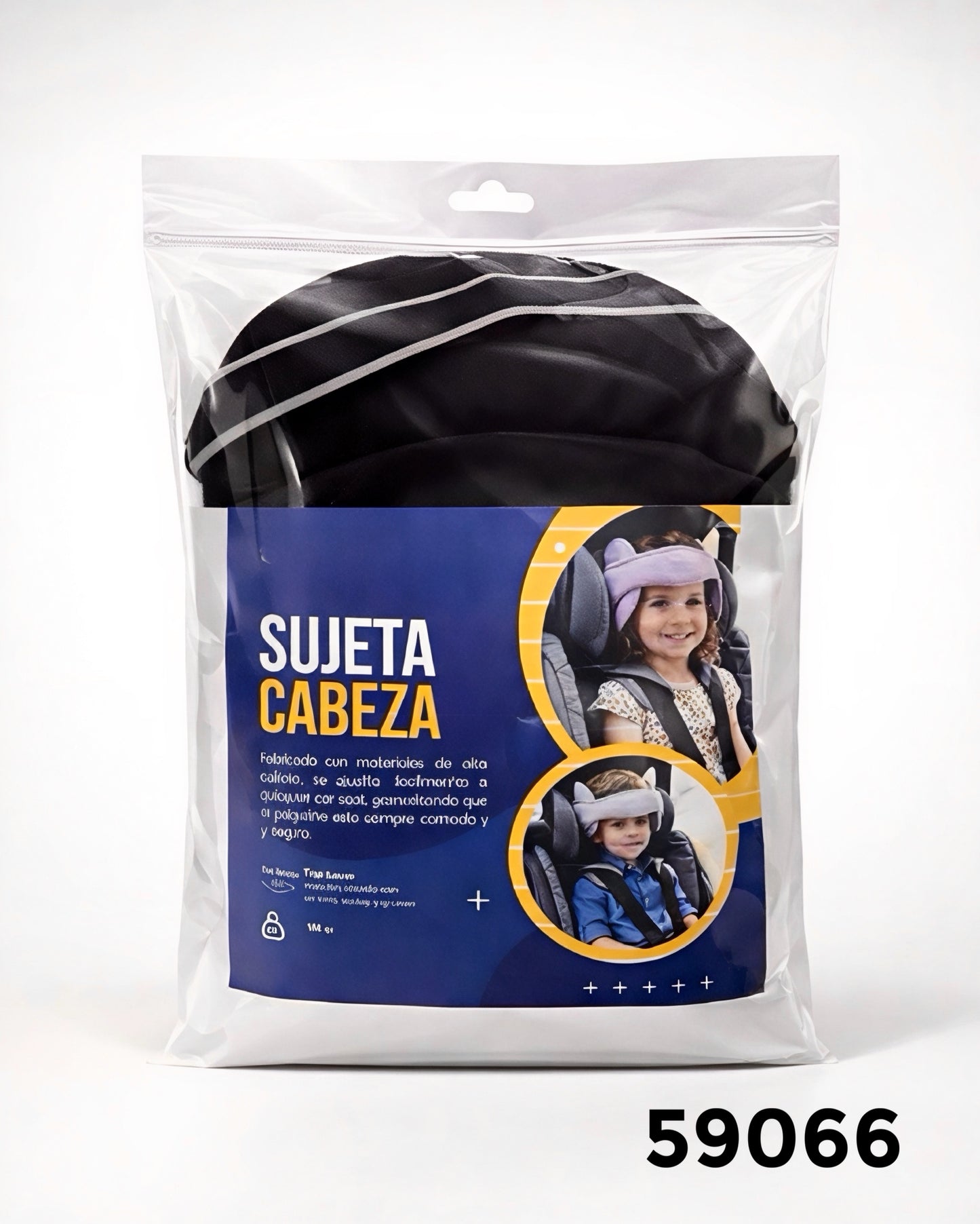 💚 SUJETA CABEZA PARA SILLA DE AUTO 59066