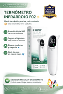 💚 TERMÓMETRO INFRARROJO F02