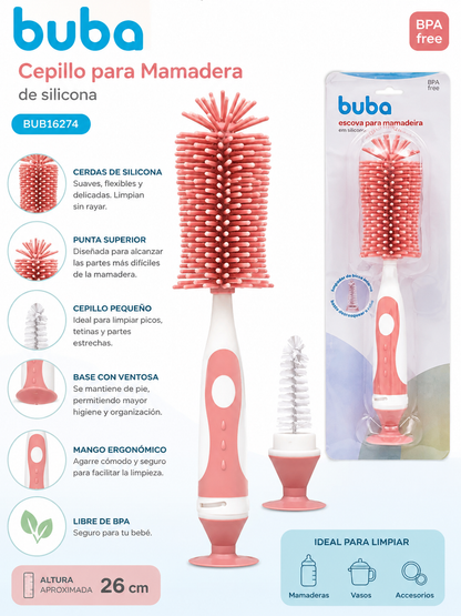Buba Cepillo para Mamadera de Silicona - BUB16274