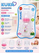 💚 KUKA Mamadera Kukiña 50 ml – Rosa - 616029