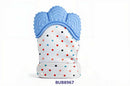 💚 Buba Guante mordedor para bebé – alivio en la dentición con protección Rosa BUB8966 - Celeste BUB8967