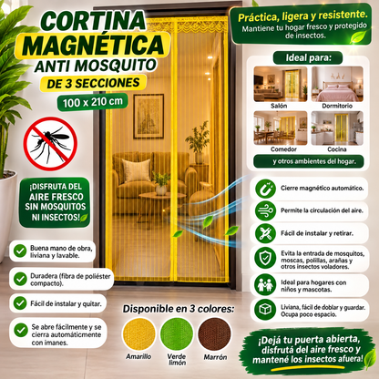 Cortina Magnética Anti Mosquitos  🦟🚫 💚
