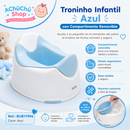 💚 BUBA Troninho Infantil con Compartimento Removible Rosa 
BUB11995 - Azul BUB11996