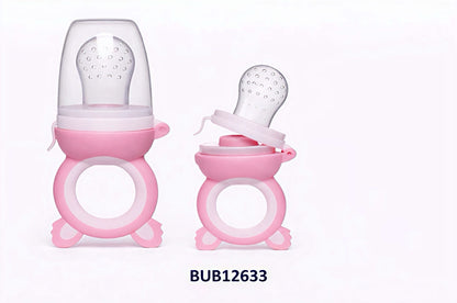 BUBA CHUPETE ALIMENTADOR SILICON AZUL BUB12632 - ROSA BUB12633 🩷🩵